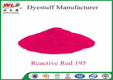 De Kleurstof Reactieve Rode WBE C I van de poederstof Rode 195 Reactieve Kleurstoffen Hoge Snelheid